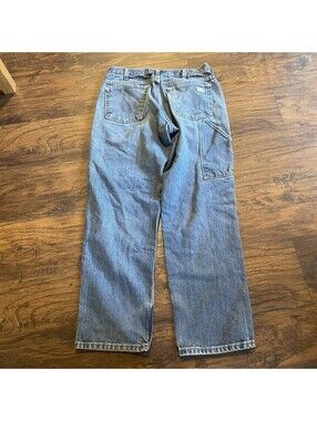Tyndale FRMC Carpenter Med Wash Jeans FR290T Flame Resistant Men's Size W32/L32